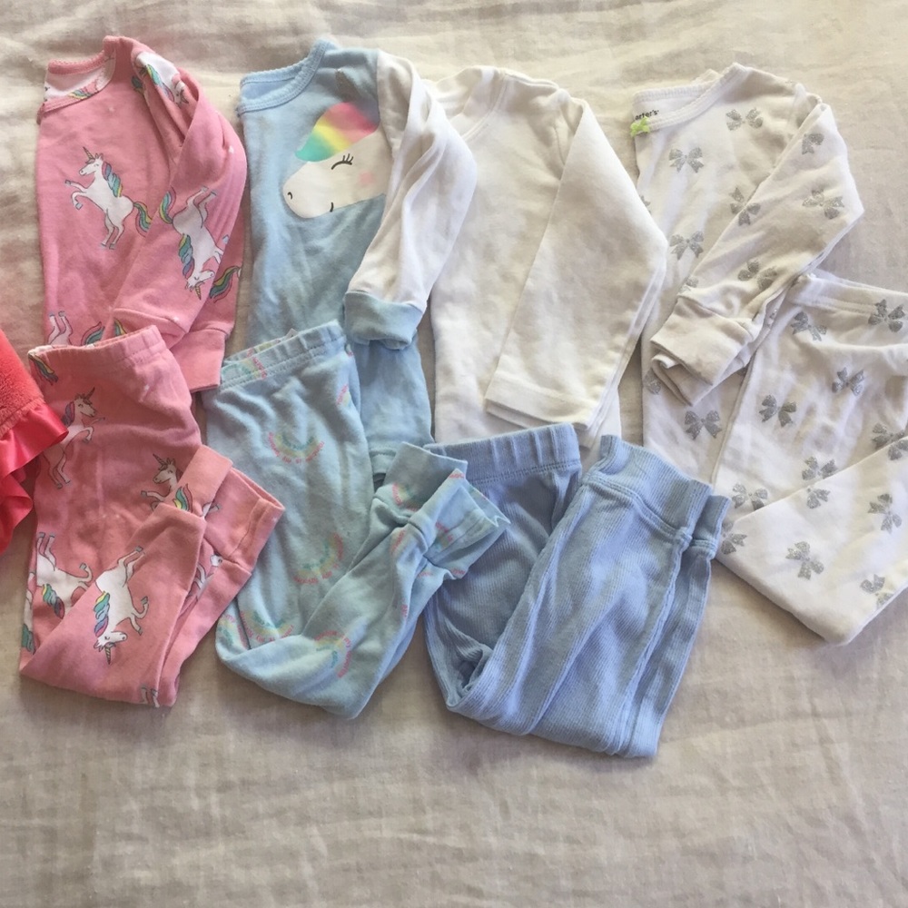 Baby Girl Pajamas Bundle